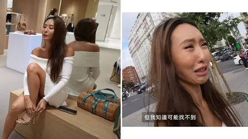 薔薔逛西班牙ZARA包一離手就被偷走!慘丟13萬Cartier鑽戒崩潰痛哭