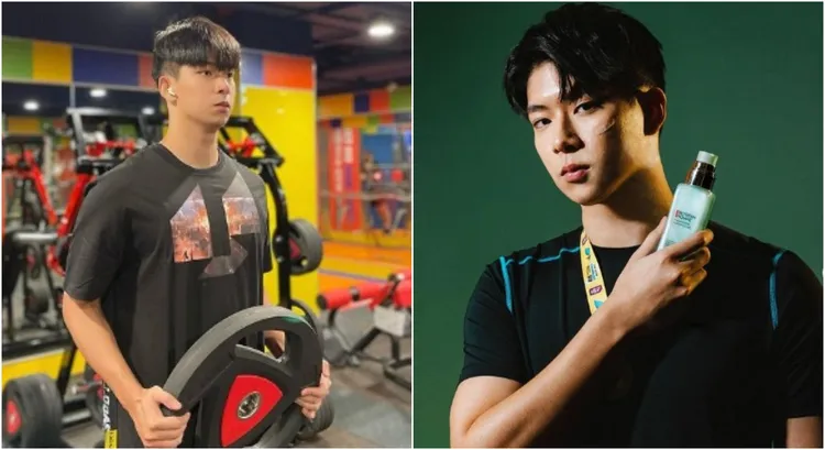 王冠閎親哥李冠成同樣擁有高顏值和精壯身材。翻攝李冠成IG