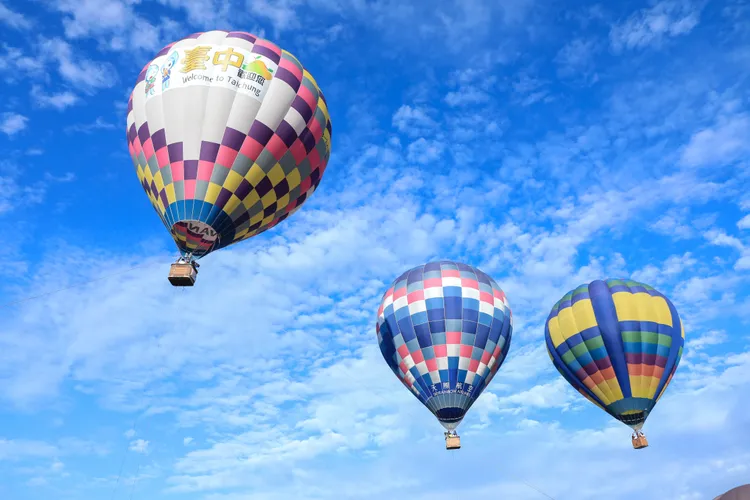 石岡熱氣球嘉年華8月23日至25日在石岡土牛運動公園登場。市府提供