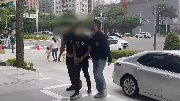 張姓男子開槍行凶，1個小時後就被警方逮捕。民眾提供