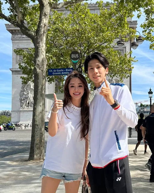 巴黎搭Uber捕獲林郁婷!林千又衝下車喊Taiwan No.1