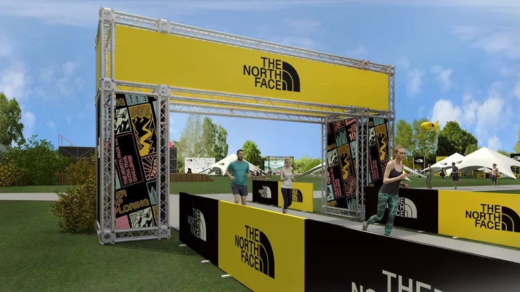 山地節現場示意圖。品牌提供