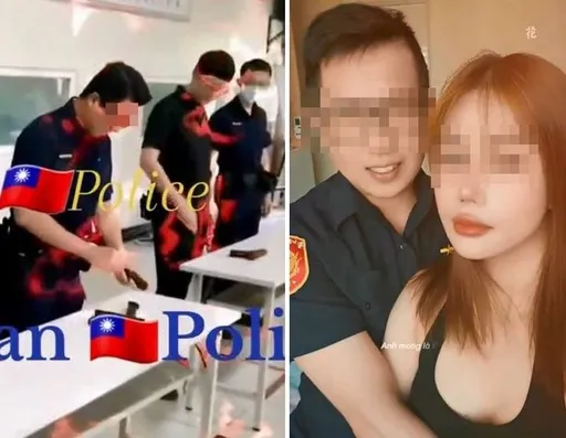 台中警靶场训练画面遭女友传抖音!还穿制服亲亲 警局震怒将处分