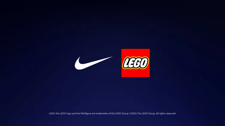 Nike宣布與LEGO展開合作。品牌提供