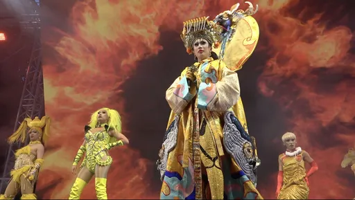 妮妃雅首登巴黎文奧驚豔全場!嗨喊「中華台北就是台灣」 法國觀眾:來看大明星