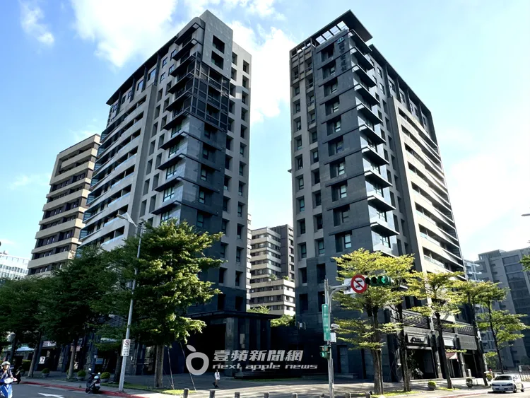 總價落在4000萬元以上的興富發「領袖社區」，楊謹華、陸明君都居住在此。特勤中心攝