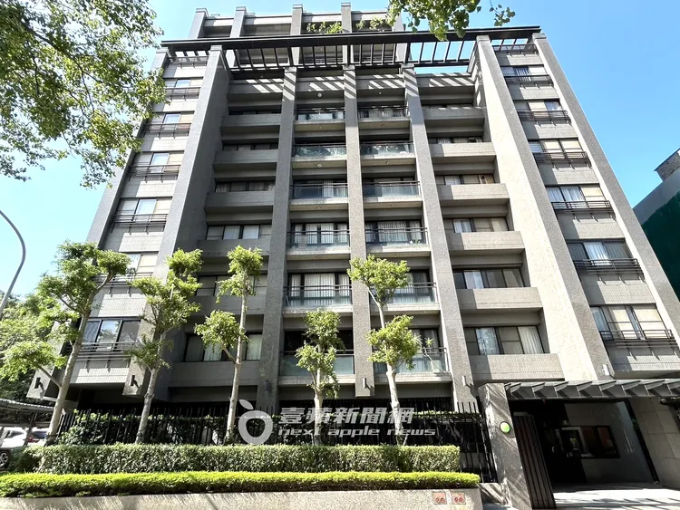 姚元浩家在捷運西湖站附近，總價7千萬元的「巷上至善」社區。特勤中心攝