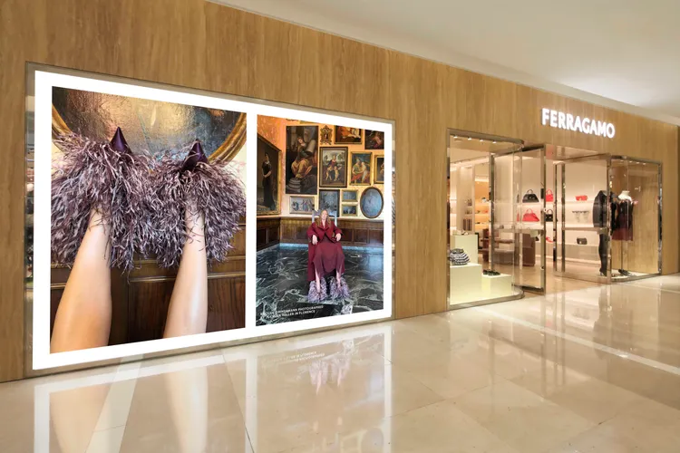 Ferragamo新光三越台中中港店。品牌提供