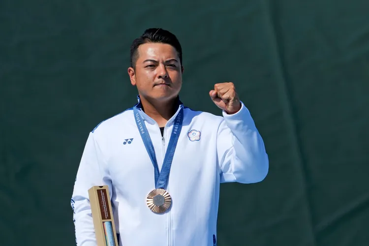 李孟遠是奧運男子定向飛靶射擊銅牌。 美聯社