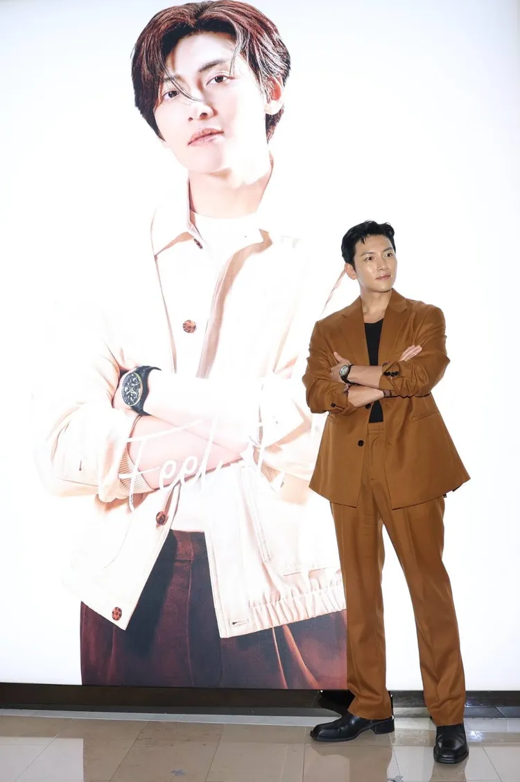 池昌旭以瑞士雷達表（RADO）品牌大使首度來台。攝影中心攝