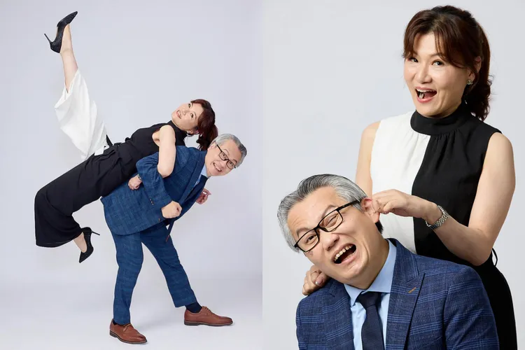 陳志金醫師與妻子「金太座」。翻攝《Icu醫生陳志金》臉書