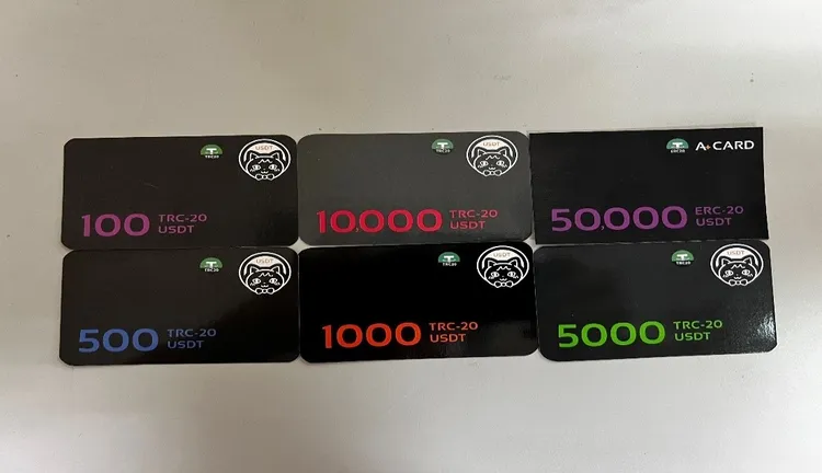 r警方查扣「A+CARD」實體儲值卡。警方提供