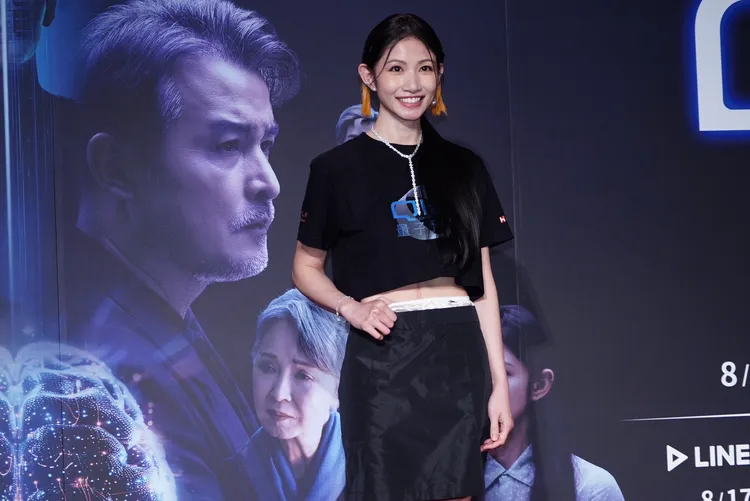 李千娜產後復出。彭欣偉攝