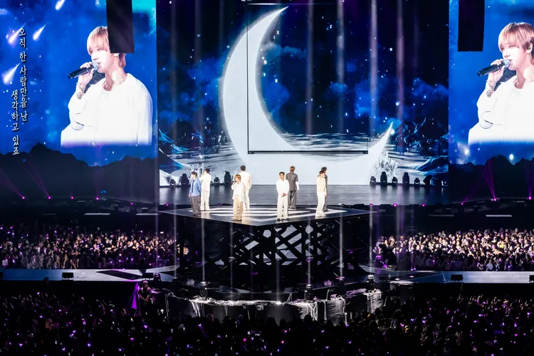 SJ寵粉臨時改最後一首歌，唱《Miracle》。讀者提供