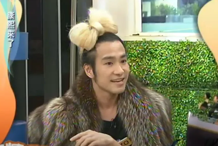 Enzo當年時常現身康熙來了。翻攝自Enzo臉書
