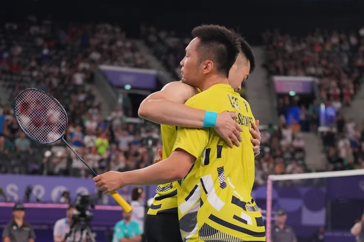 「麟洋配」再打進金牌戰。  美聯社