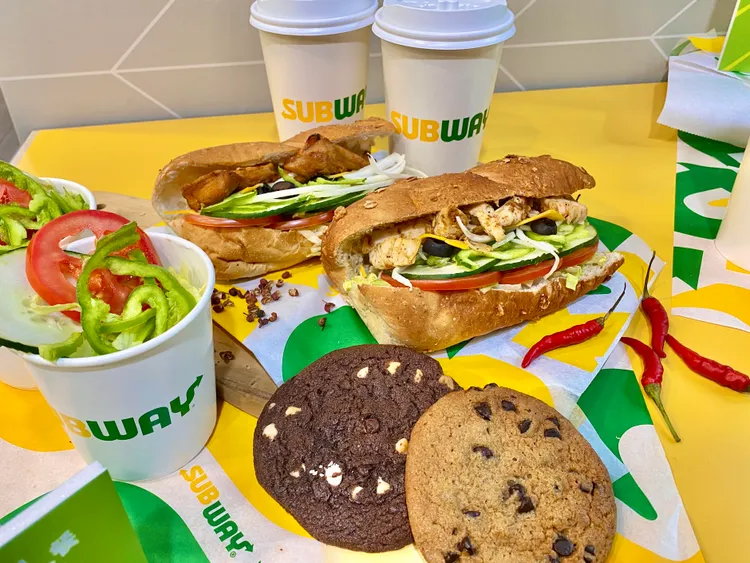 SUBWAY比起現有的速食店相對健康，店內完全沒有販售油炸品項。莊偉祺攝