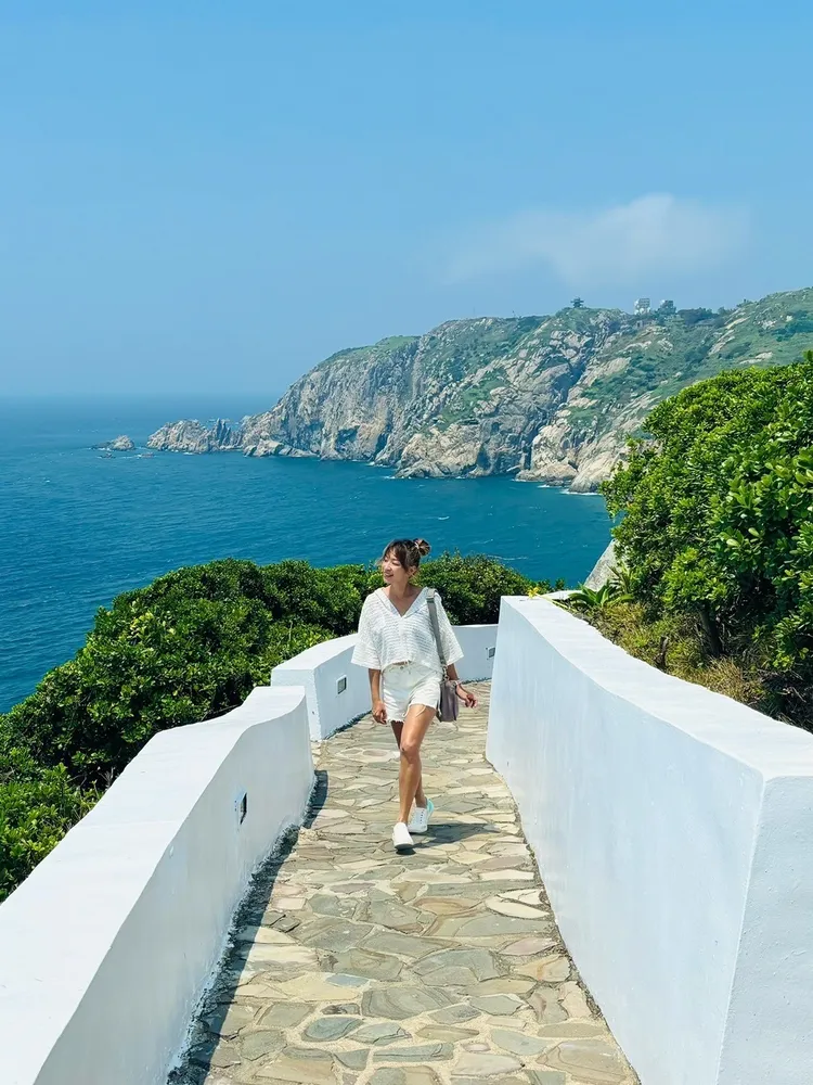 段慧琳曾數次到東引出外景。民視提供