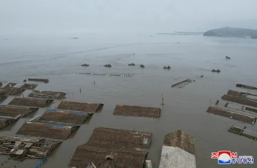 北韓洪災1500人死「村莊徹底摧毀」 金正恩駁:南韓垃圾媒體造謠災情