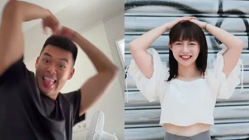 麟洋打進金牌戰　王齊麟視訊女友「俏皮吐舌」畫面曝光