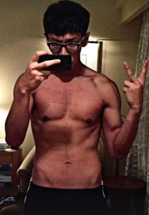 柯震東秀好身材。翻攝柯震東IG