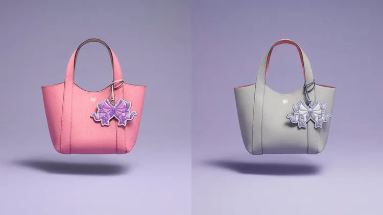 MOYNAT七夕限定包各5萬6400元、吊飾9400元。品牌提供