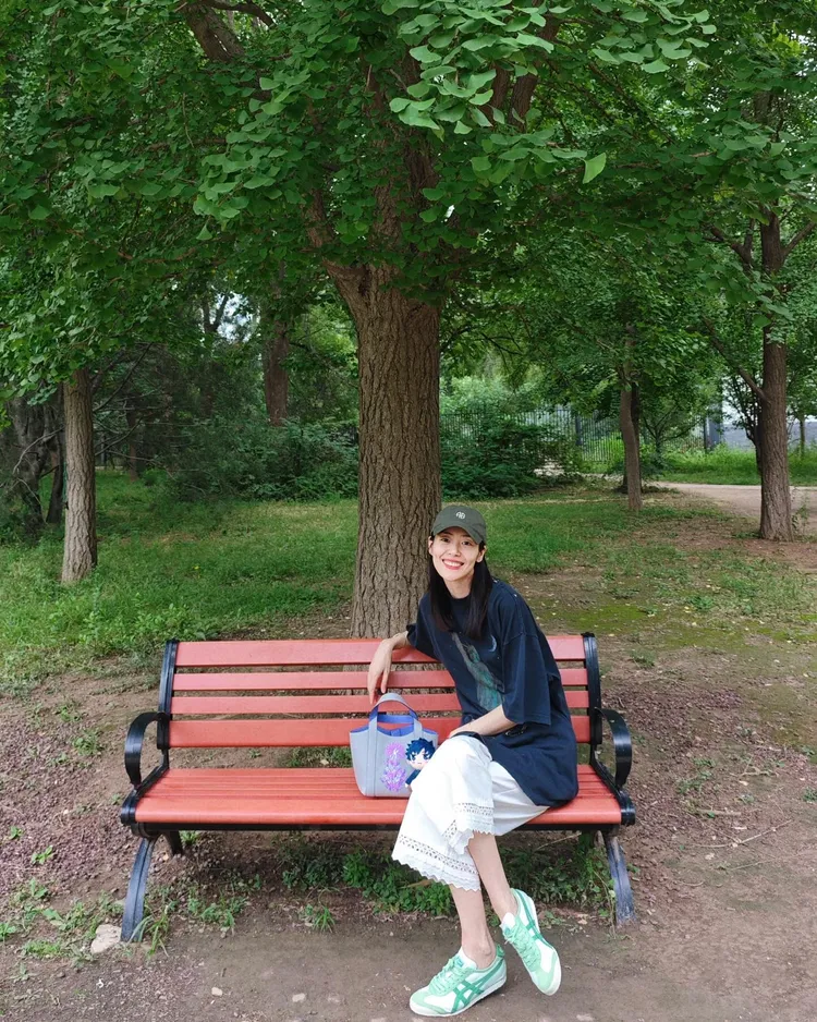 超模劉雯。品牌提供