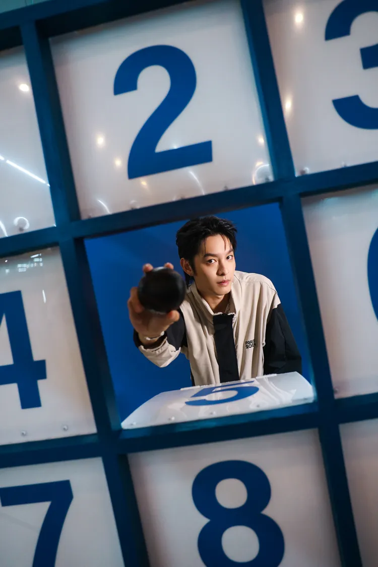 他最拿手的棒球九宮格。品牌提供