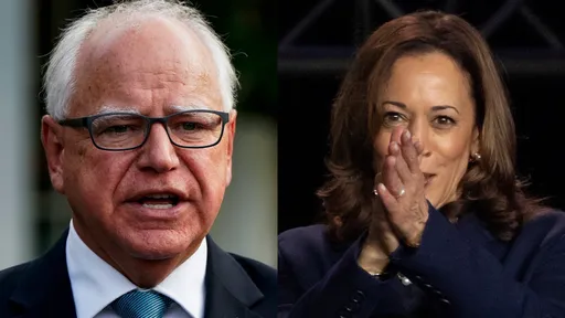 民主黨賀錦麗已選定競選搭檔 以「怪」聞名明尼蘇達州長華茲出線!