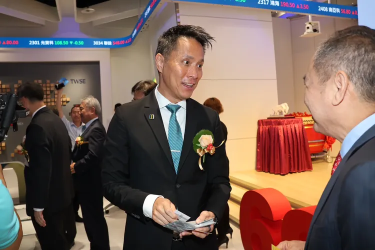 日盛台駿副董事長朱志威。莊宗達攝