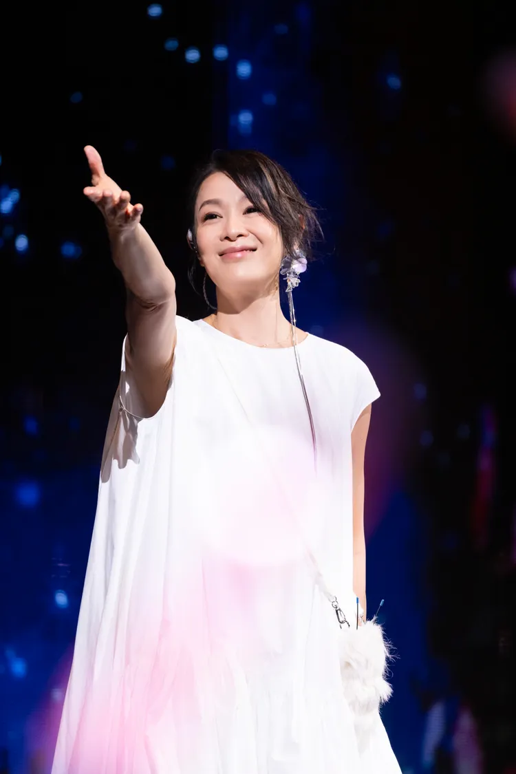 劉若英演唱會上的歌迷橫跨許多年齡層。相信音樂提供