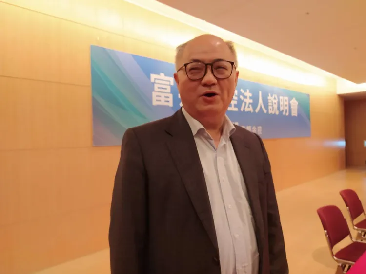 富邦金控今舉行2024年第二季法說會，會後富邦金控總經理韓蔚廷受訪。許麗珍攝