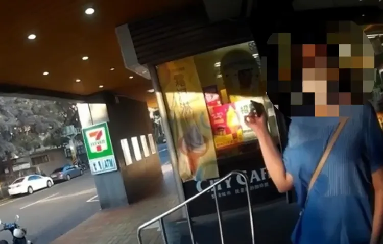 孫女隔日又來超商便落網。警方提供