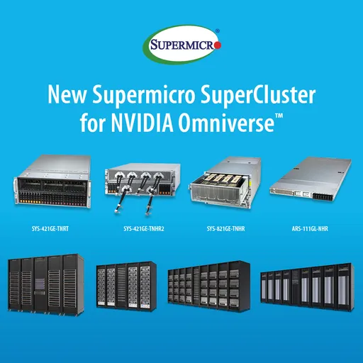 滿足3D、AI多重工作負載需求 美超微推出適用於NVIDIA Omniverse新品