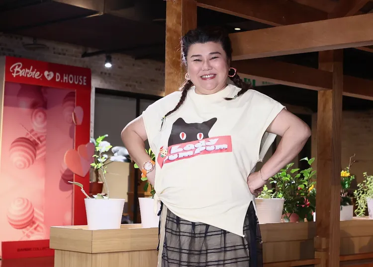 林美秀演什麼像什麼，跨出舒適圈進軍歌壇。彭欣偉攝