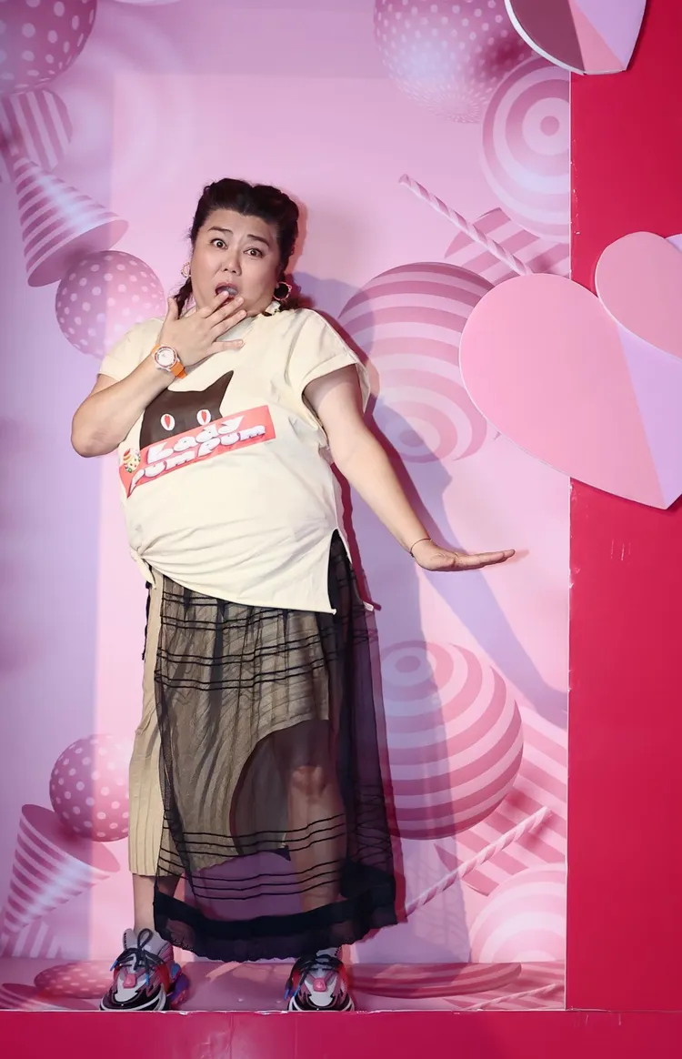 林美秀談到跟嫩尪的相處。彭欣偉攝