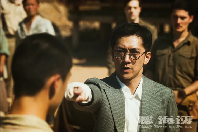 施名帥（右）在戰後指控吳翰林犯下滔天惡行。公視提供