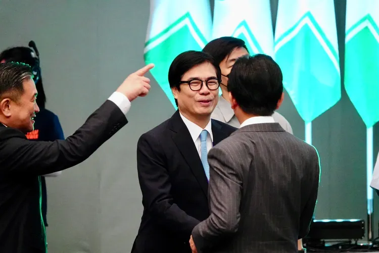 民進黨全國黨員代表大會(全代會) 陳其邁。莊宗達攝