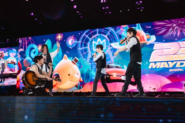 五月天與18萬人4夜狂歡。相信音樂提供