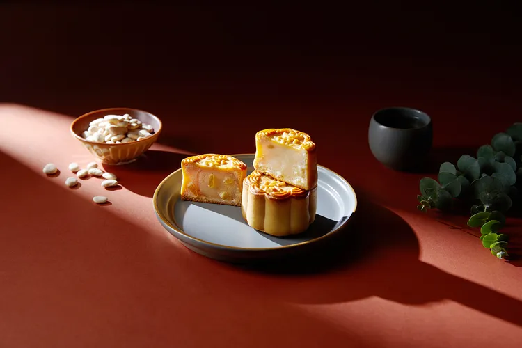 福容月餅禮盒馥郁清甜香柚，柚子的酸甜在口中綻放，清新爽口。業者提供