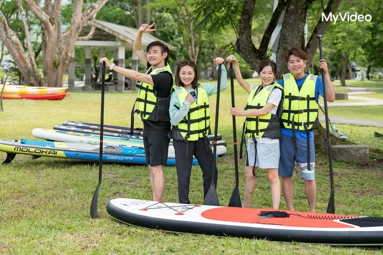 《花甲少年趣旅行8》張文綺曝包偉銘與況明潔私下敬業一面。MyVideo提供