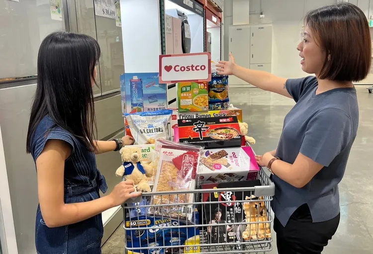 好市多線上購物平台提供公司行號採買普渡供品，只要一機在手即可免搬運輕鬆拜。業者提供