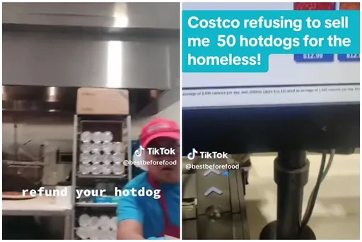 好市多拒賣我熱狗發給街友! 網紅想討拍慘被洗臉
