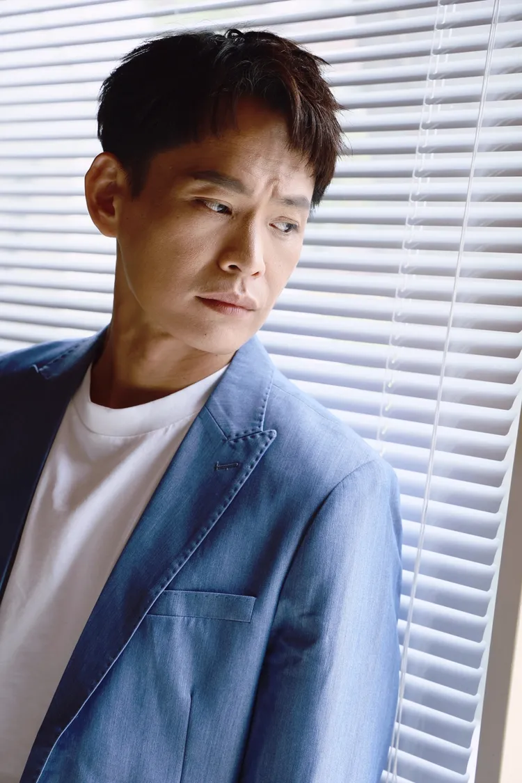 黃鐙輝事前以絕食接近角色。彭欣偉攝