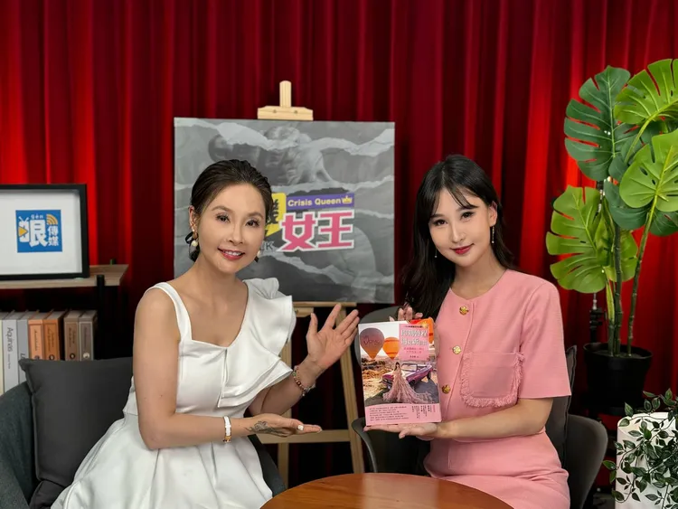 李昱欣接受許聖梅訪問，分享在哥斯大黎加的危險經歷。李昱欣提供