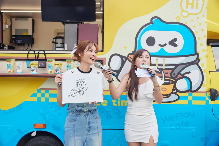 莎莎畫圖技能超卓越。weplay提供