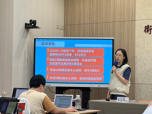 新冠上週57死 疾管署:國內疫情降、國際疫情升