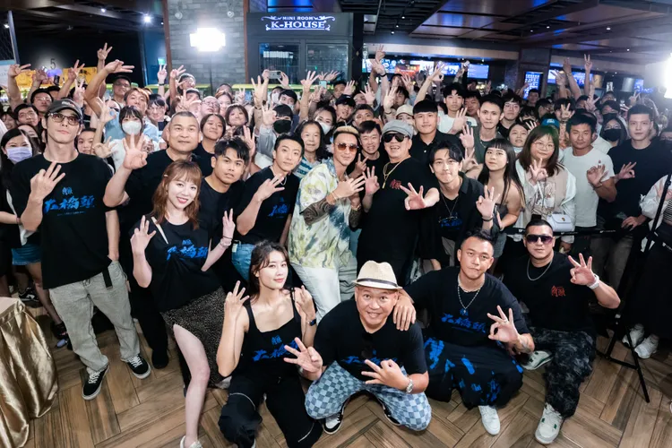 《角頭－大橋頭》台南見面會。曼尼娛樂提供