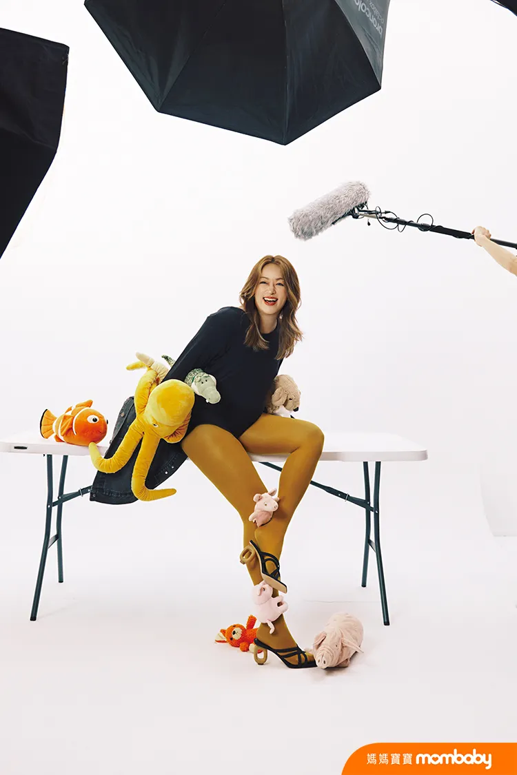 百靈果凱莉說懷孕哪有那麼多溫馨時刻。媽媽寶寶雜誌提供