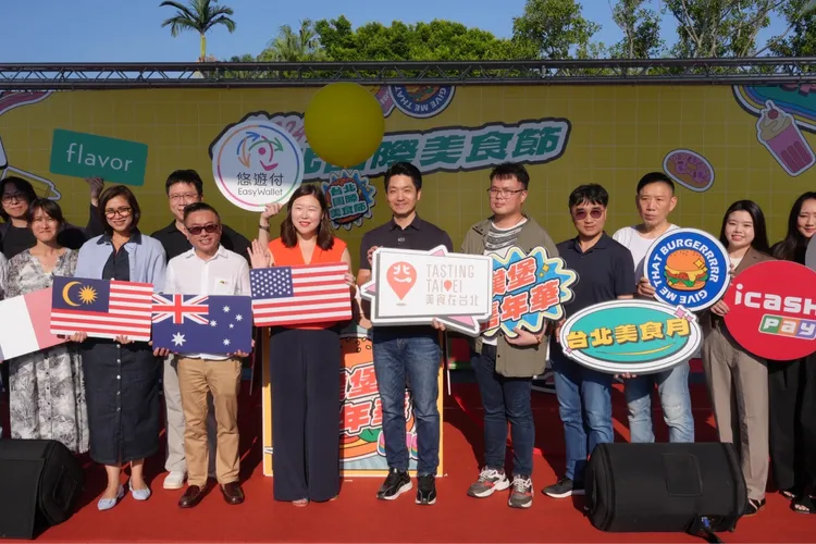 「2024台北國際美食節」今（31日）「漢堡嘉年華」搶先登場。北市府提供